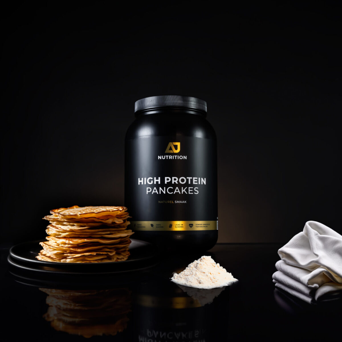 AJ Nutrition Supplementen High Protein Pancakes Afvallen